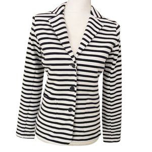 Tahari Knit Striped Blazer